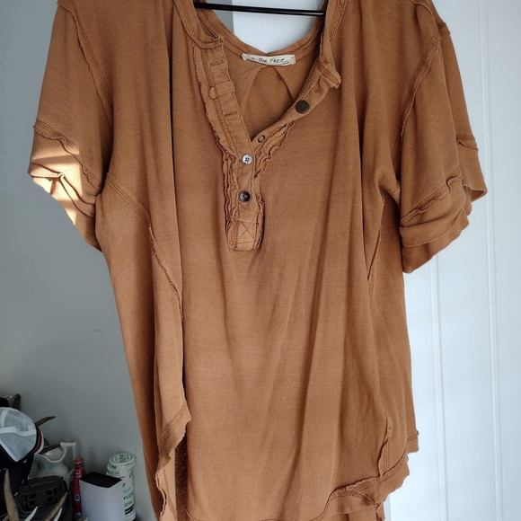 We The Free Tops - We The Free Henley Tee